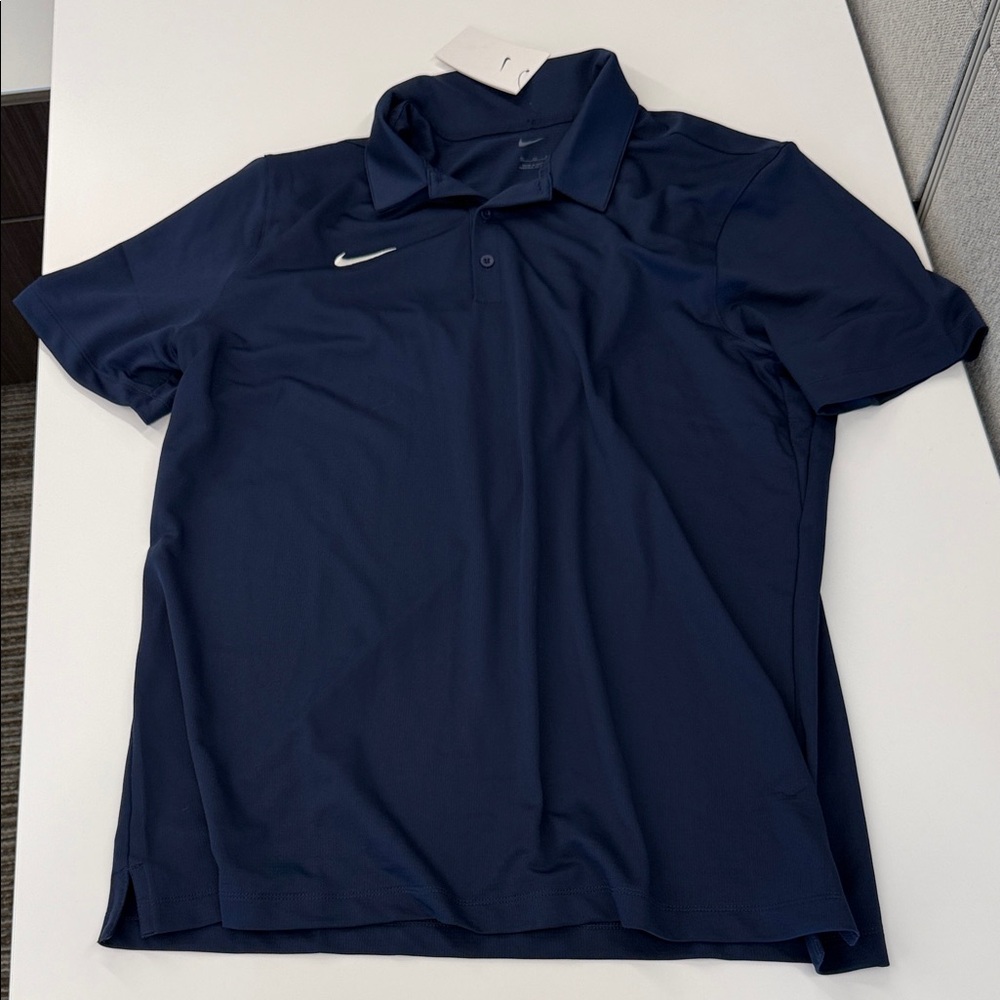 Nike Men’s Dark Navy Short-Sleeve Polo